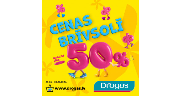 Drogas Akcija 02.06.-02.07.2026.