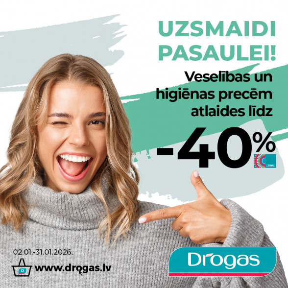 Drogas Akcija 02.01.2026.-31.01.2026
