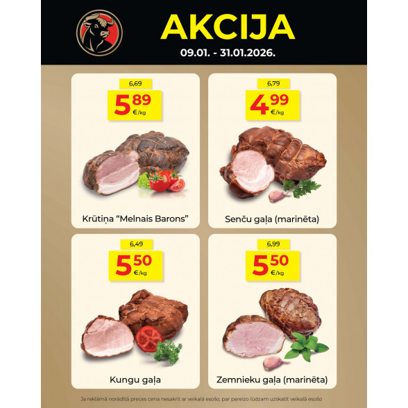 KGS akcija melnā piektdiena 09.01. - 31.01.2026.